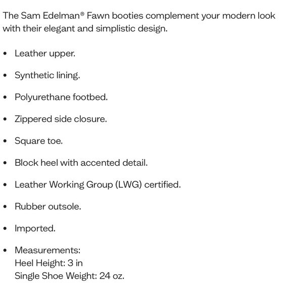 Sam Edelman Fawn Ankle Booties in Warm Oat (Size 7.5) - Picture 9 of 9